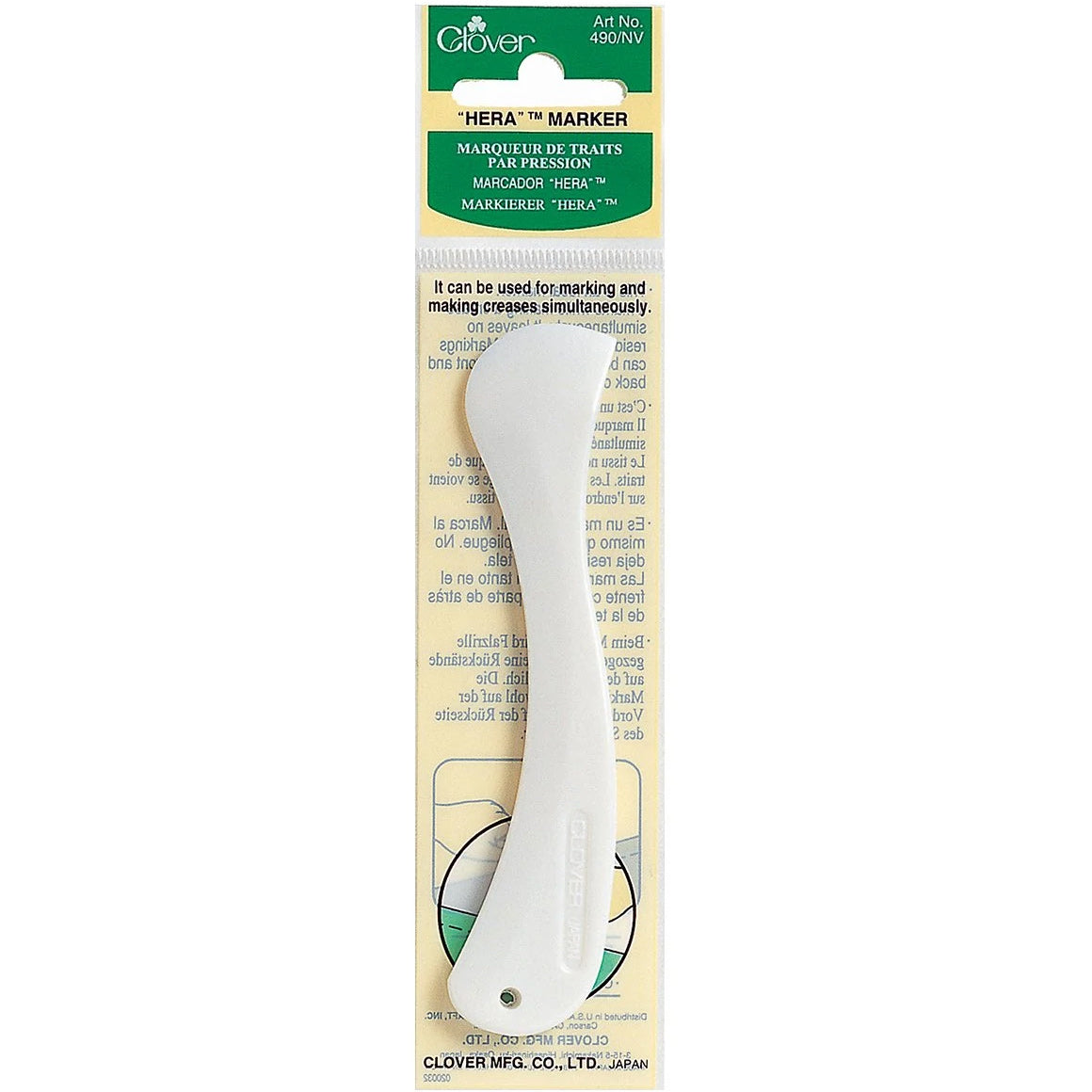 Spatule Hera marqueur de traits par pression Clover