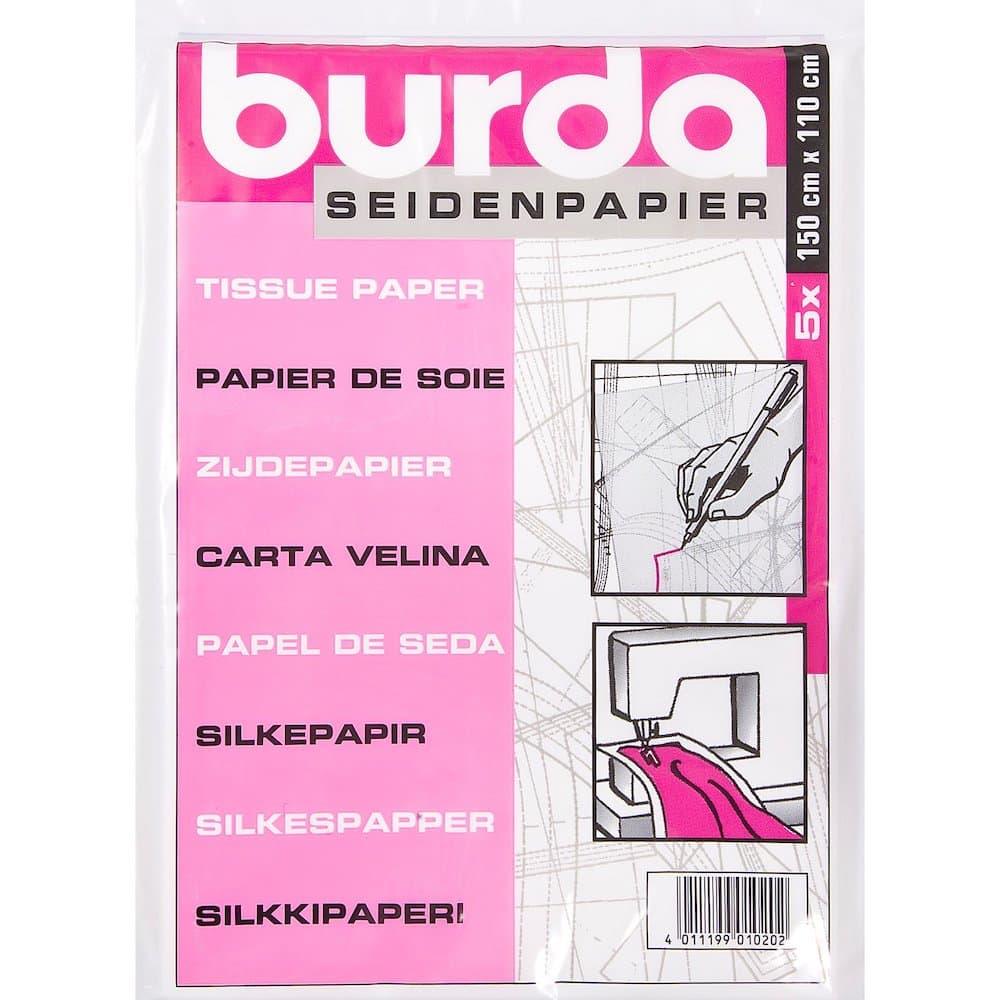 Papier de soie pour patrons Burda