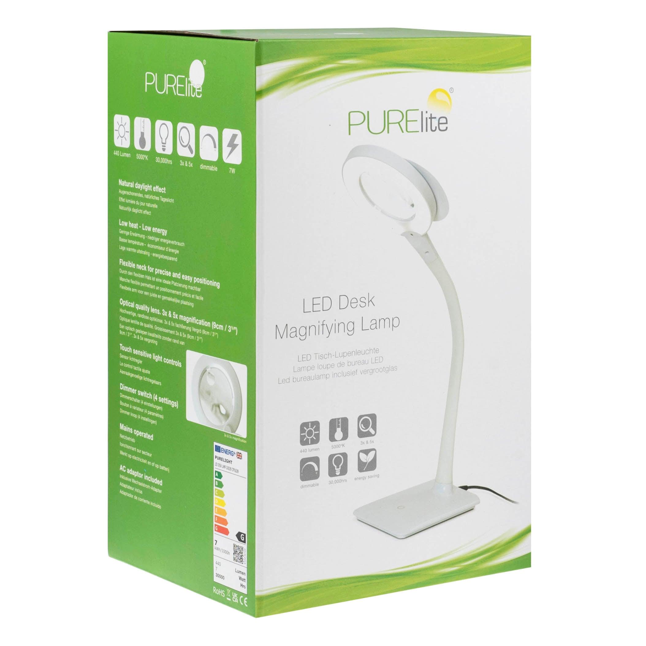 Purelit -LED -Tischlampe