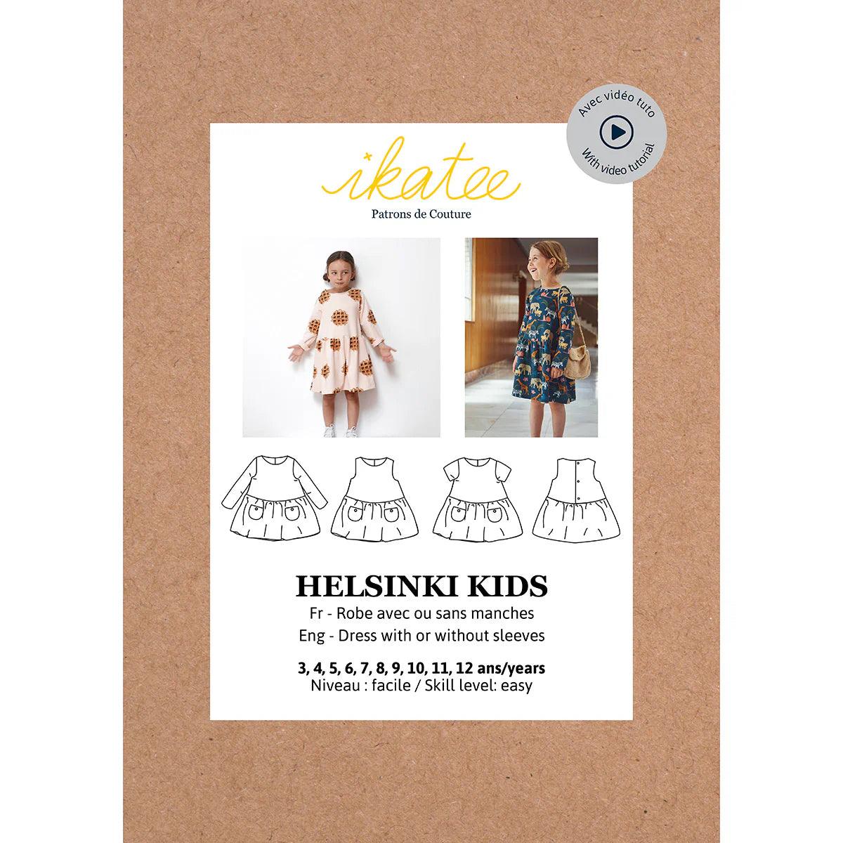 Helsinki Kids - Ikatee dress pattern