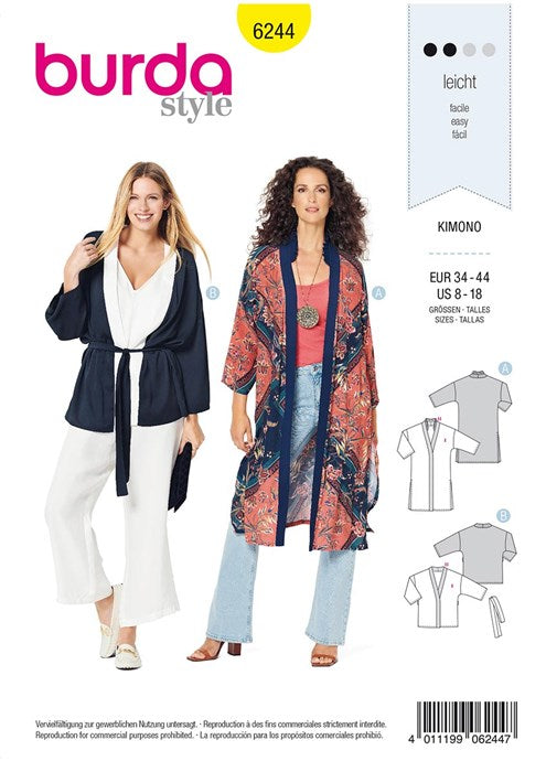 Kimono boss - Burda 6244