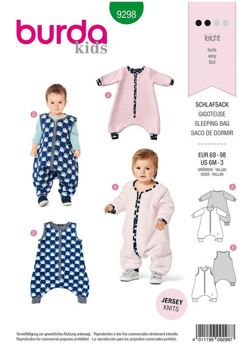 Sleeping bag - Burda 9298