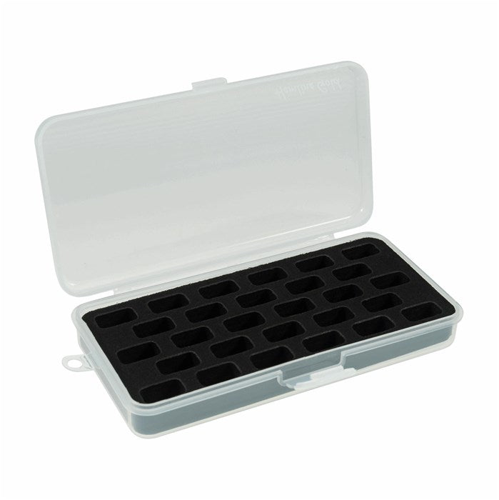 Black storage box for standard cans