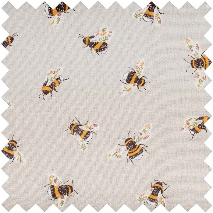 Boite à couture et panier en osier - Abeille