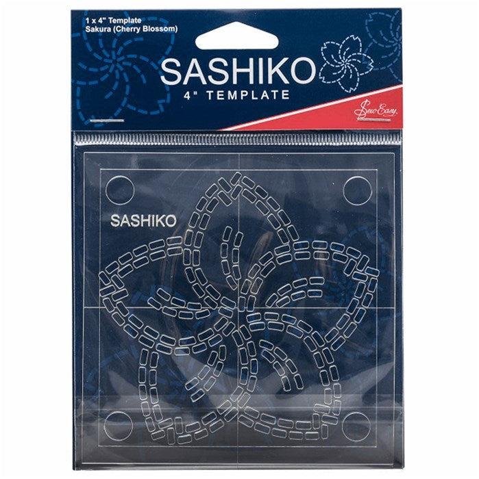 Gabarit pour sashiko - Fleur de cerisier