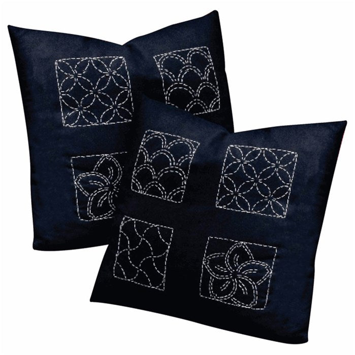 Sashiko fabric - dark navy