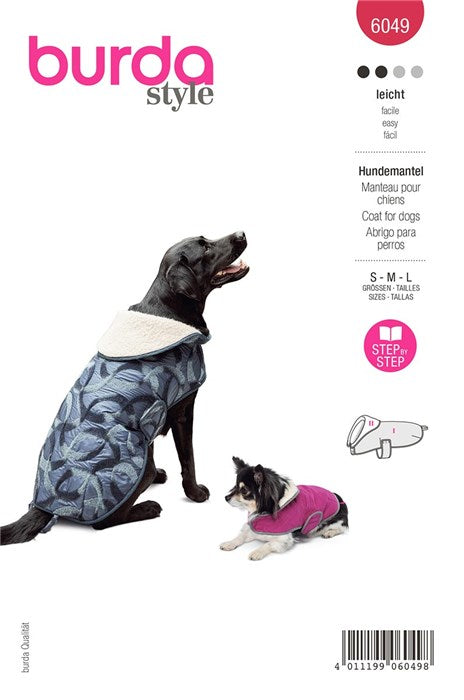 Patron de manteau pour chien - Burda 6049