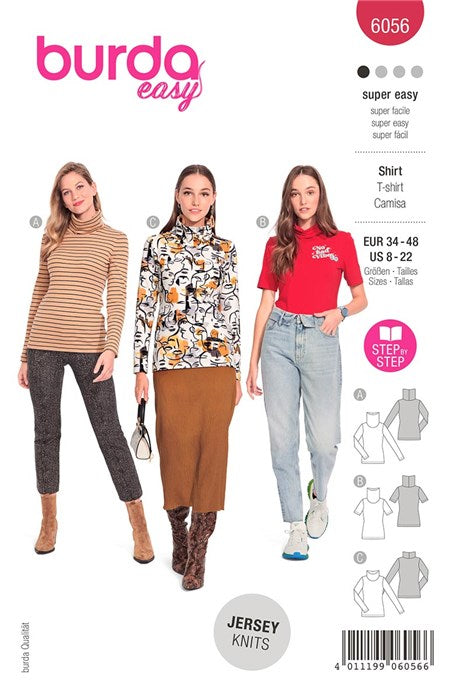 Pull pattern - Burda 6056