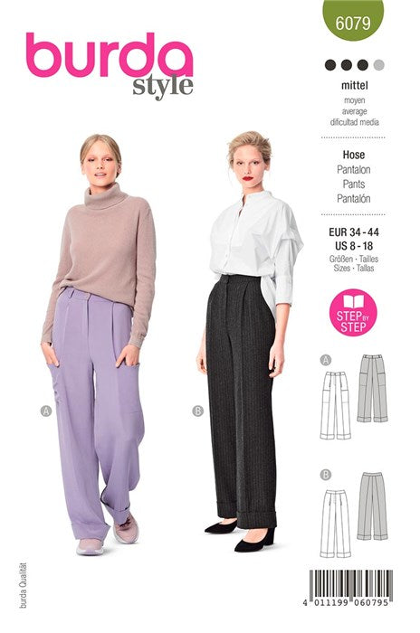 Pants pattern - Burda 6079