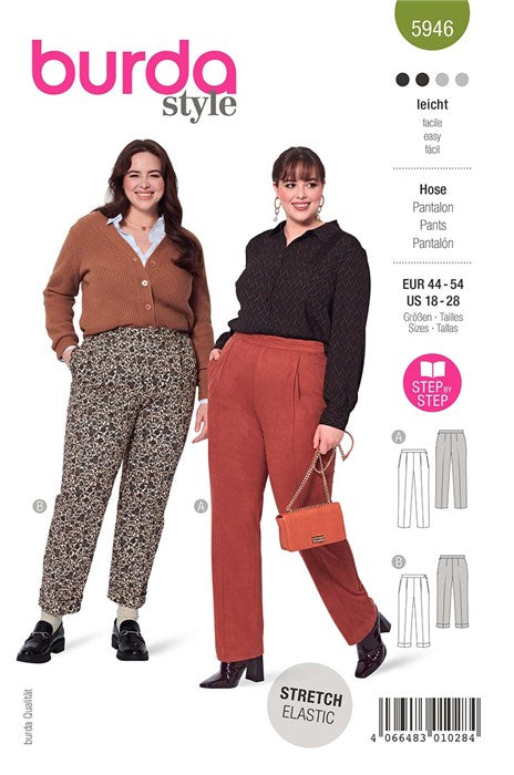 Patron de pantalon - Burda 5946