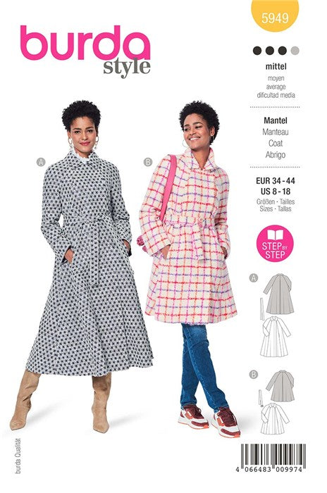 Coat boss - Burda 5949