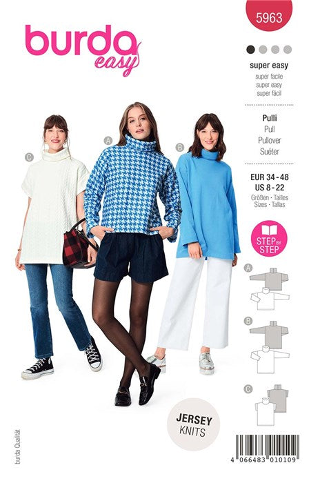 Pull pattern - Burda 5963