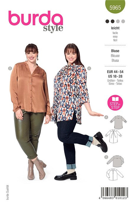 Blouse boss - Burda 5965