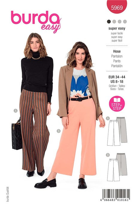 Pants pattern - Burda 5969