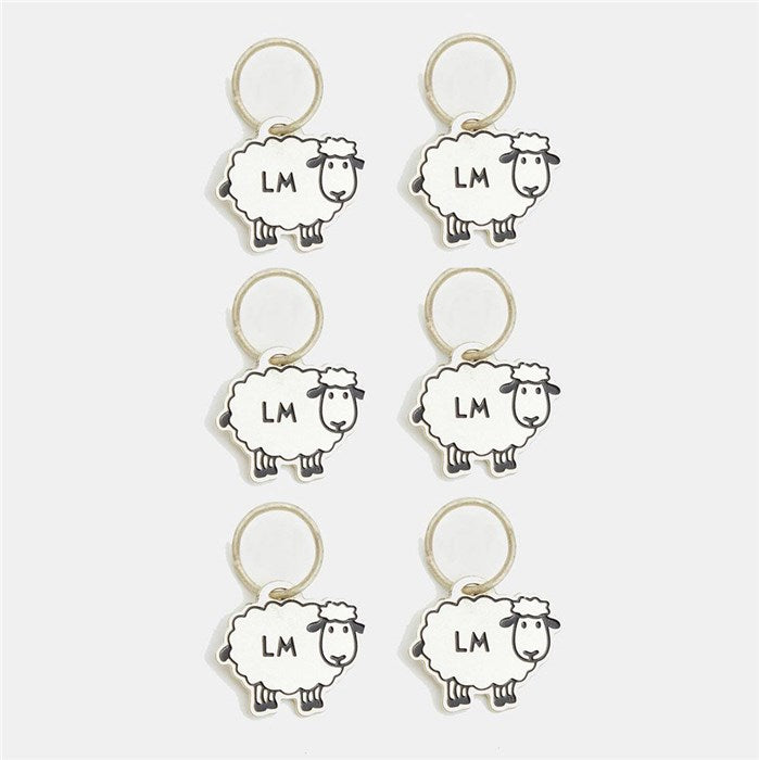 Set de 6 marqueurs de mailles moutons Lantern Moon