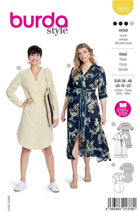 Dress pattern - Burda 5819