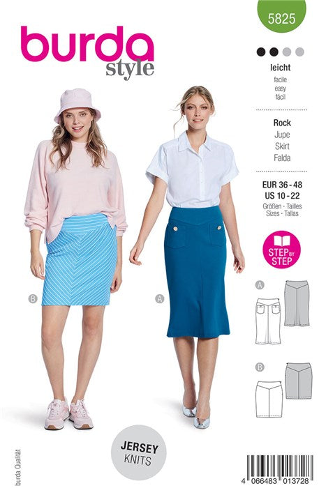 Skirt boss - Burda 5825