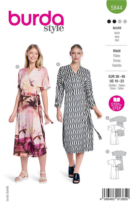 Dress pattern - Burda 5844