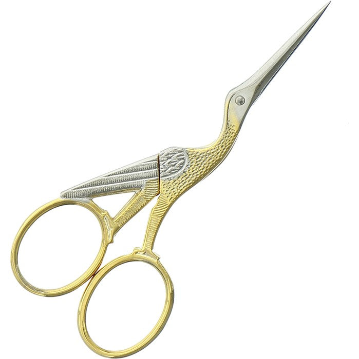 Alpen 9 cm stork embroidery scissors