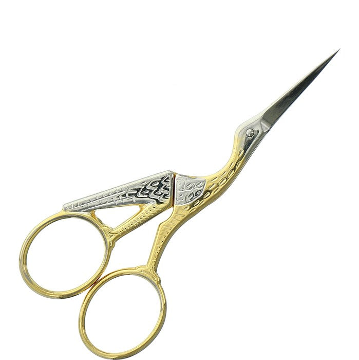 Alpen 11.5 cm stork embroidery scissors