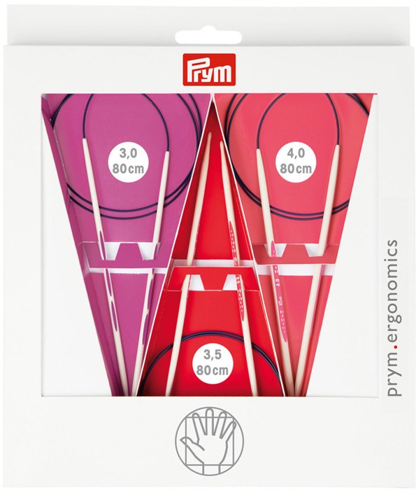 Prym ergonomics circular knitting needles set