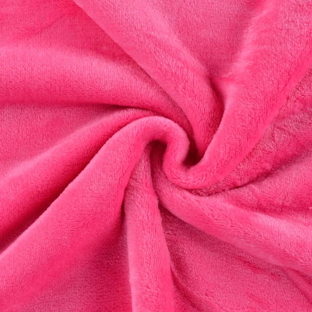 Tissu doudou câlin - Fuchsia