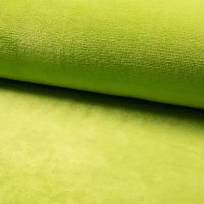 Tissu doudou câlin - Citron vert