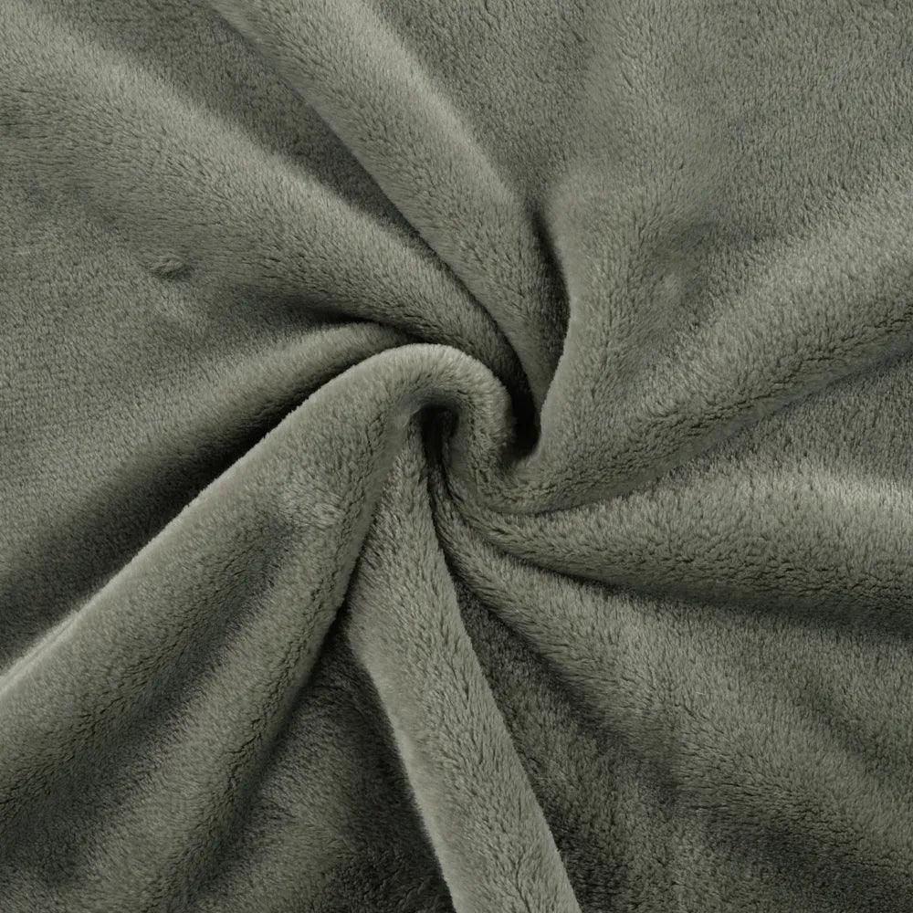 Cuddly comforter fabric - Khaki