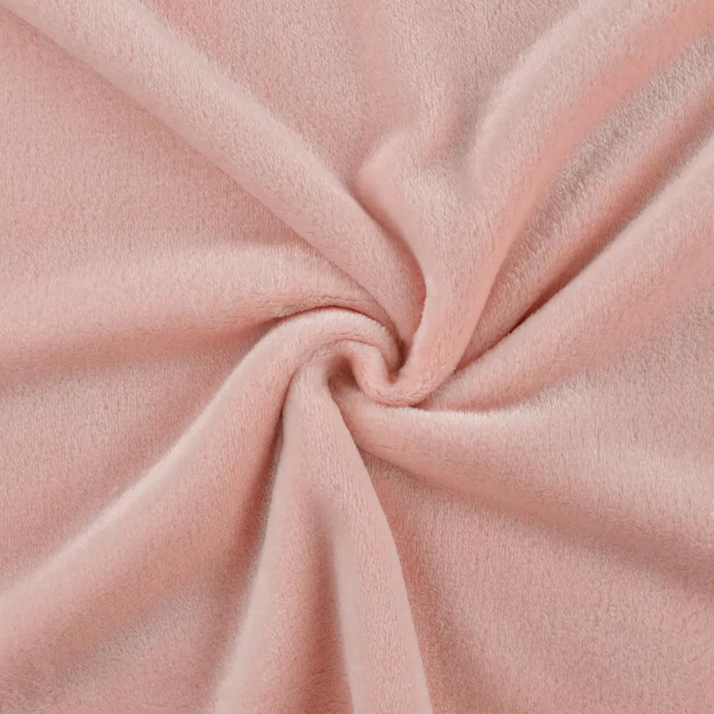 Cuddly comforter fabric - Salmon