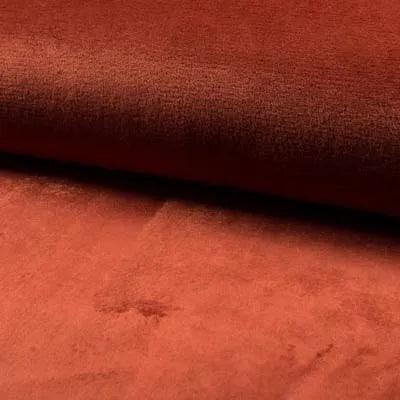 Cuddly comforter fabric - Terracotta