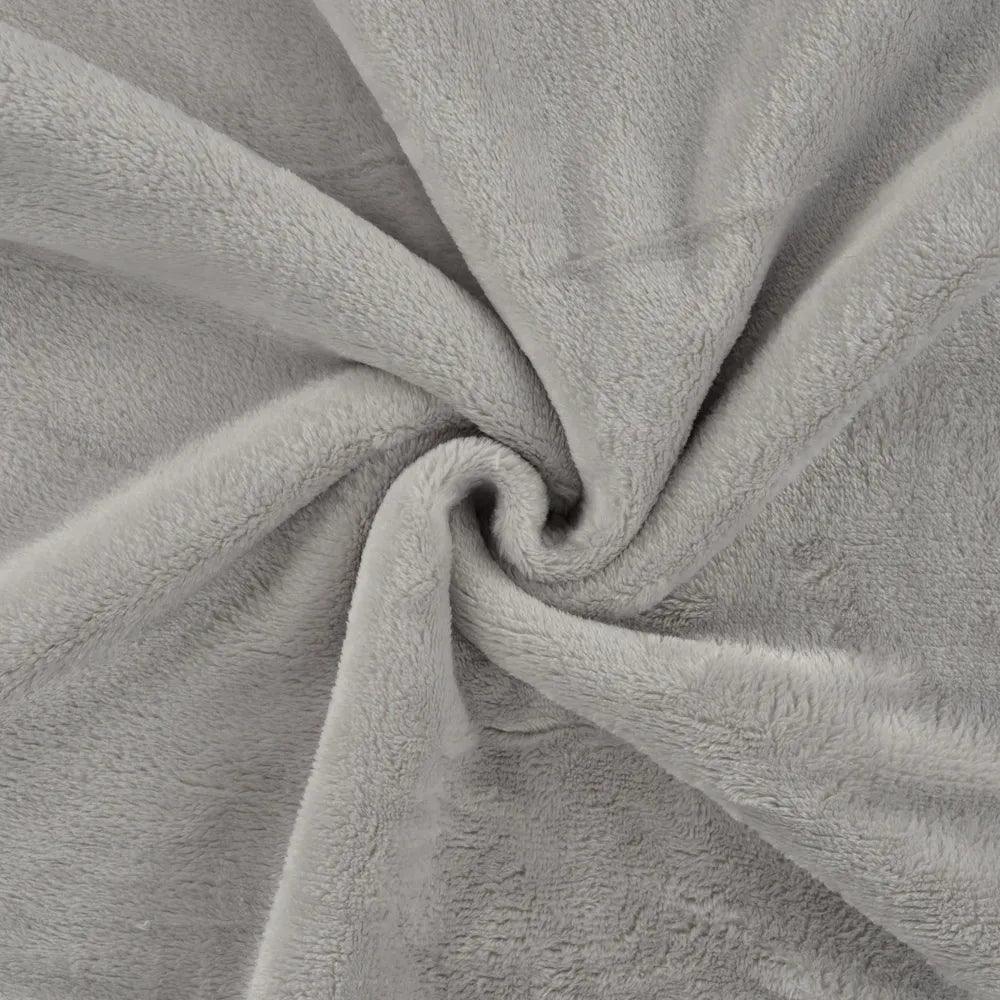 Cuddly comforter fabric - Silver