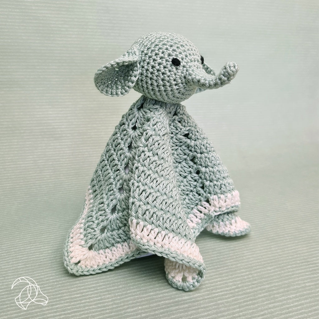 Crochet kit - Doudou elephant