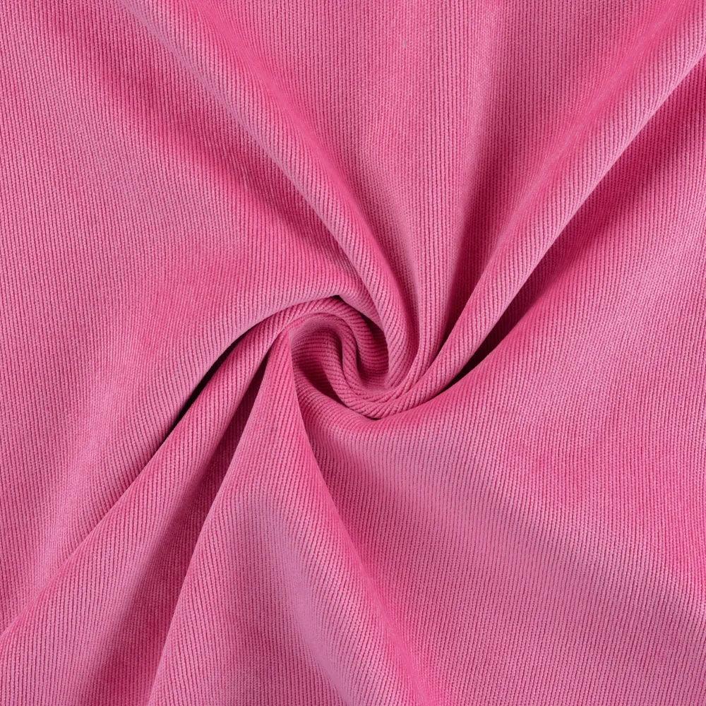 Milleraie velvet fabric - Azalea pink