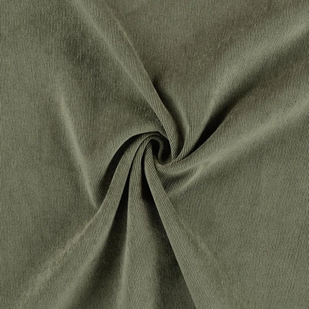 Milleraie velvet fabric - linden green