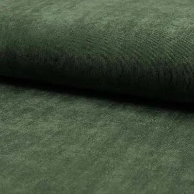 Tissu velours milleraies - Vert bouteille