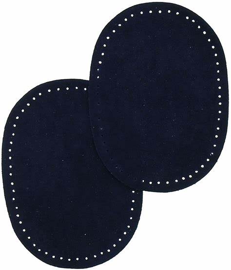 Mini pair pairs and thermocoling knees - imitation suede navy blue