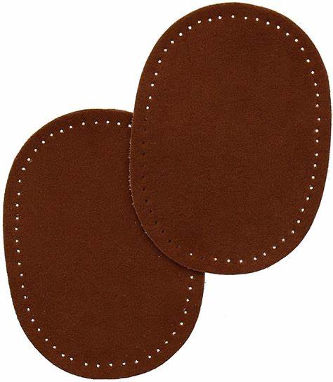 Mini pair pairs and thermocoling knees - imitation dark brown suede