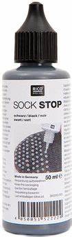 Anti -slip latex bottle for socks - black