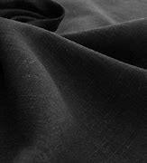 Tissu lin viscose - Noir