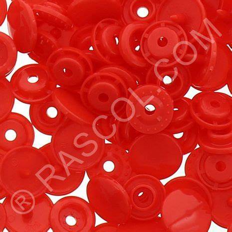 Sachet of 25 Round Kam Resin Pressures - Red