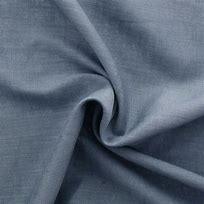 Tissu lin viscose - Bleu vintage foncé