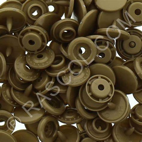 Sachet of 25 Round Kam resin pressures - Bronze