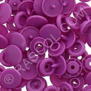 Sachet of 25 Round Kam resin pressures - purple purple