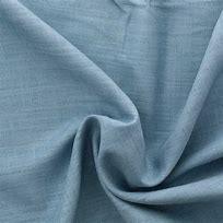 Tissu lin viscose - Bleu vintage clair