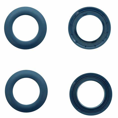 Lot 8 Ø44 mm curtain eyelets - Mats - blue jeans