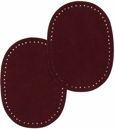 Mini pair pairs and thermocoling knees - Imitation suede bordeaux