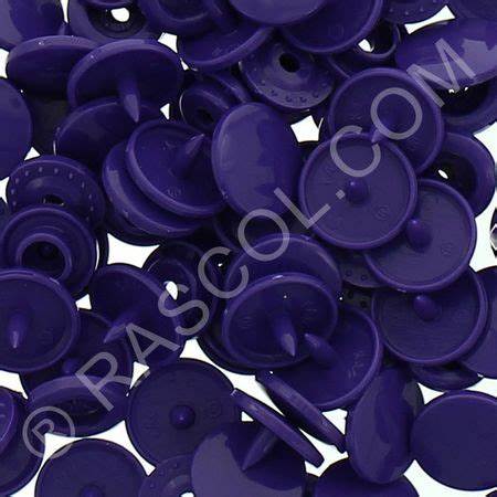 Sachet of 25 Round Kam Resin Pressures - Violet