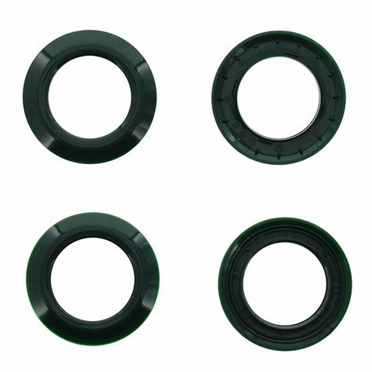 Lot 8 Ø44 mm curtain eyelets - shiny - green fir