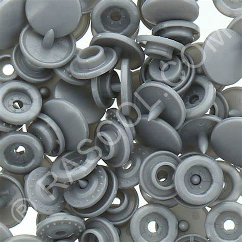 Sachet of 25 round Kam resin pressures - Light gray