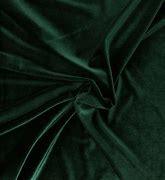 Stretch velvet fabric - Fir green